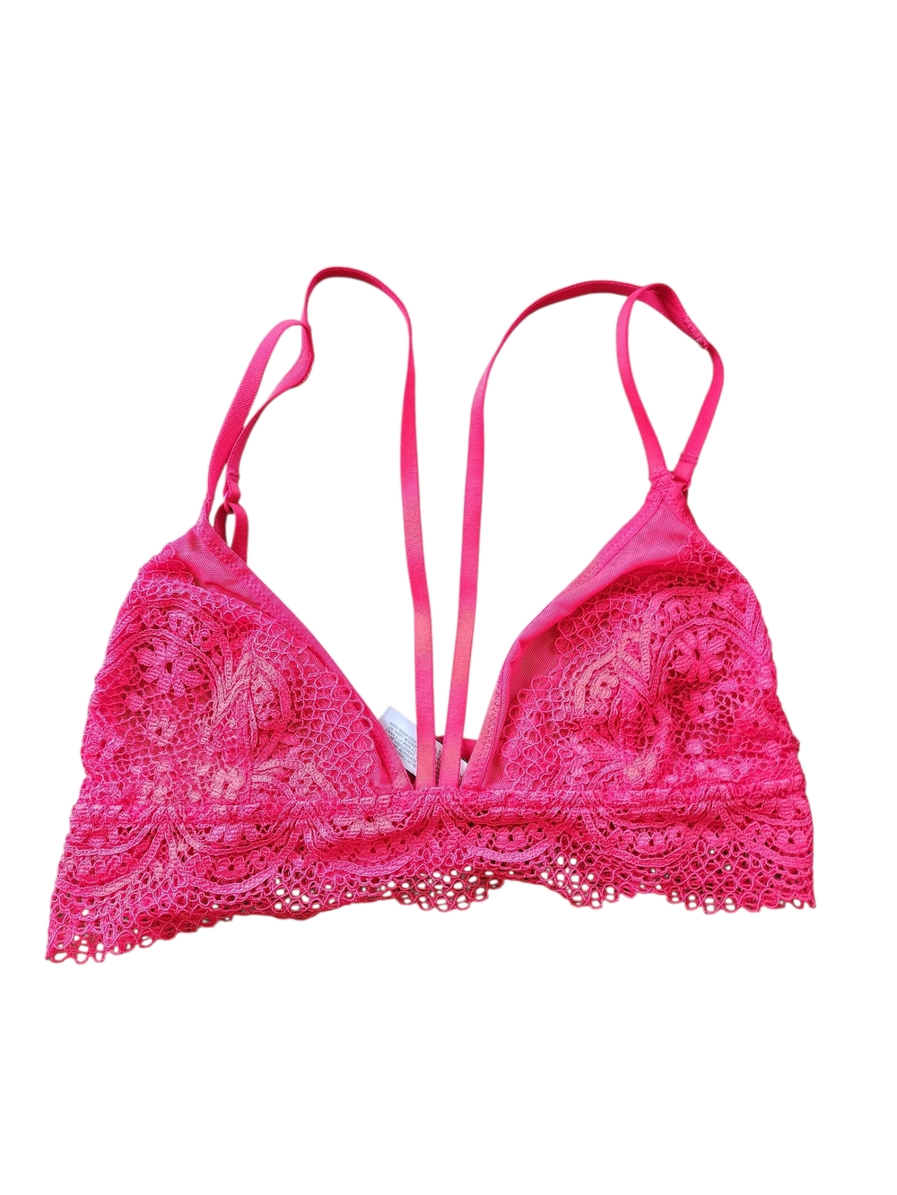 Victoria's Secret Lace Bralette - Red